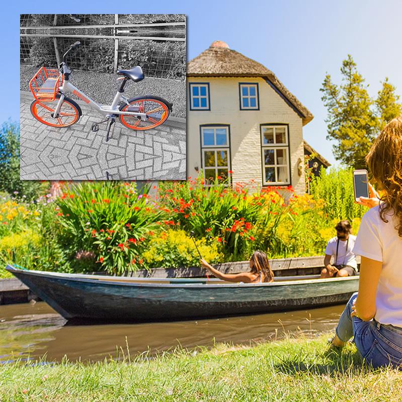 Rondje Giethoorn Boot & fiets